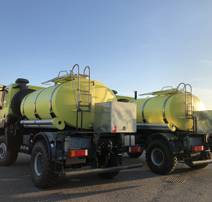 Cisterne trasporto acqua e carburante